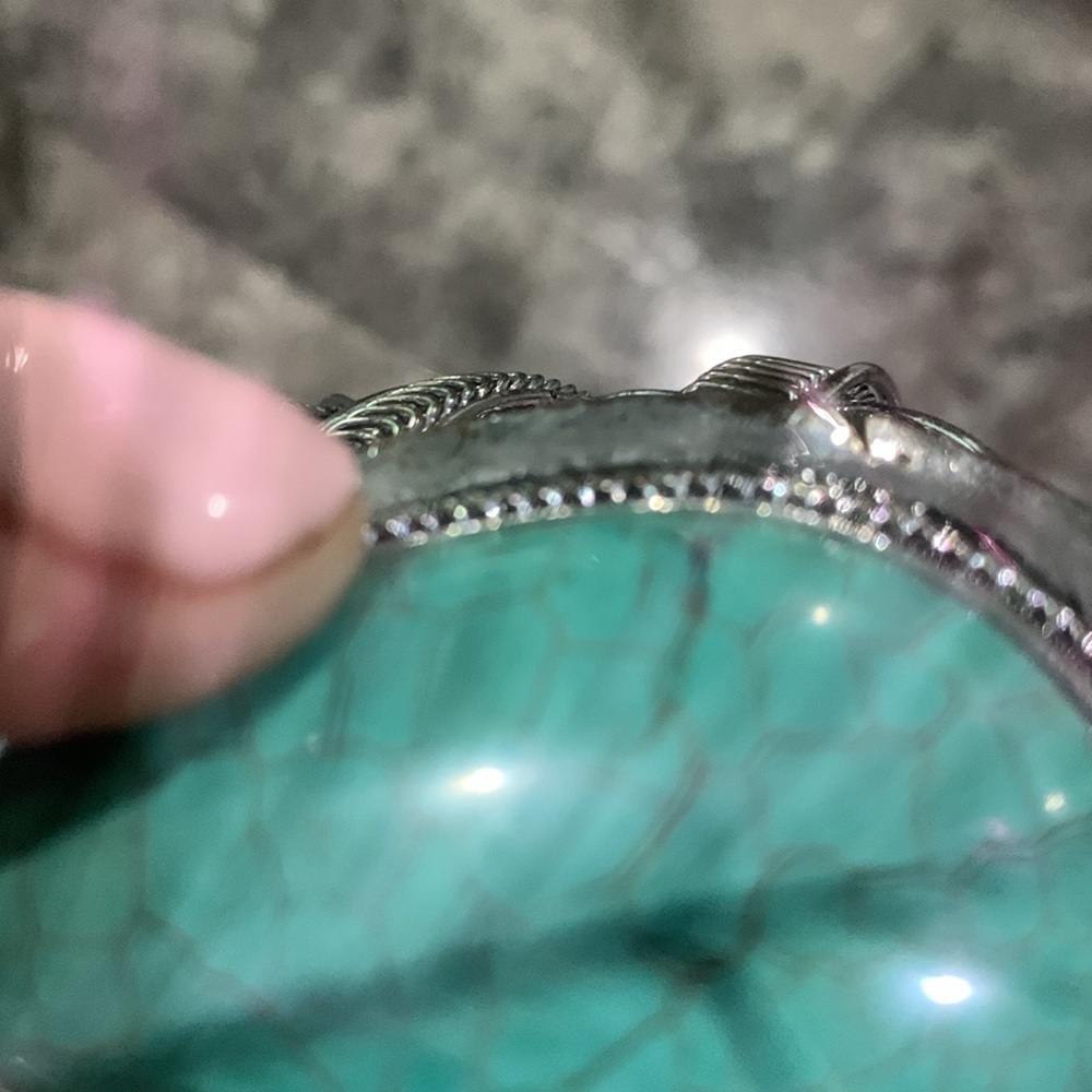 Turquoise Statement Cuff - image 3